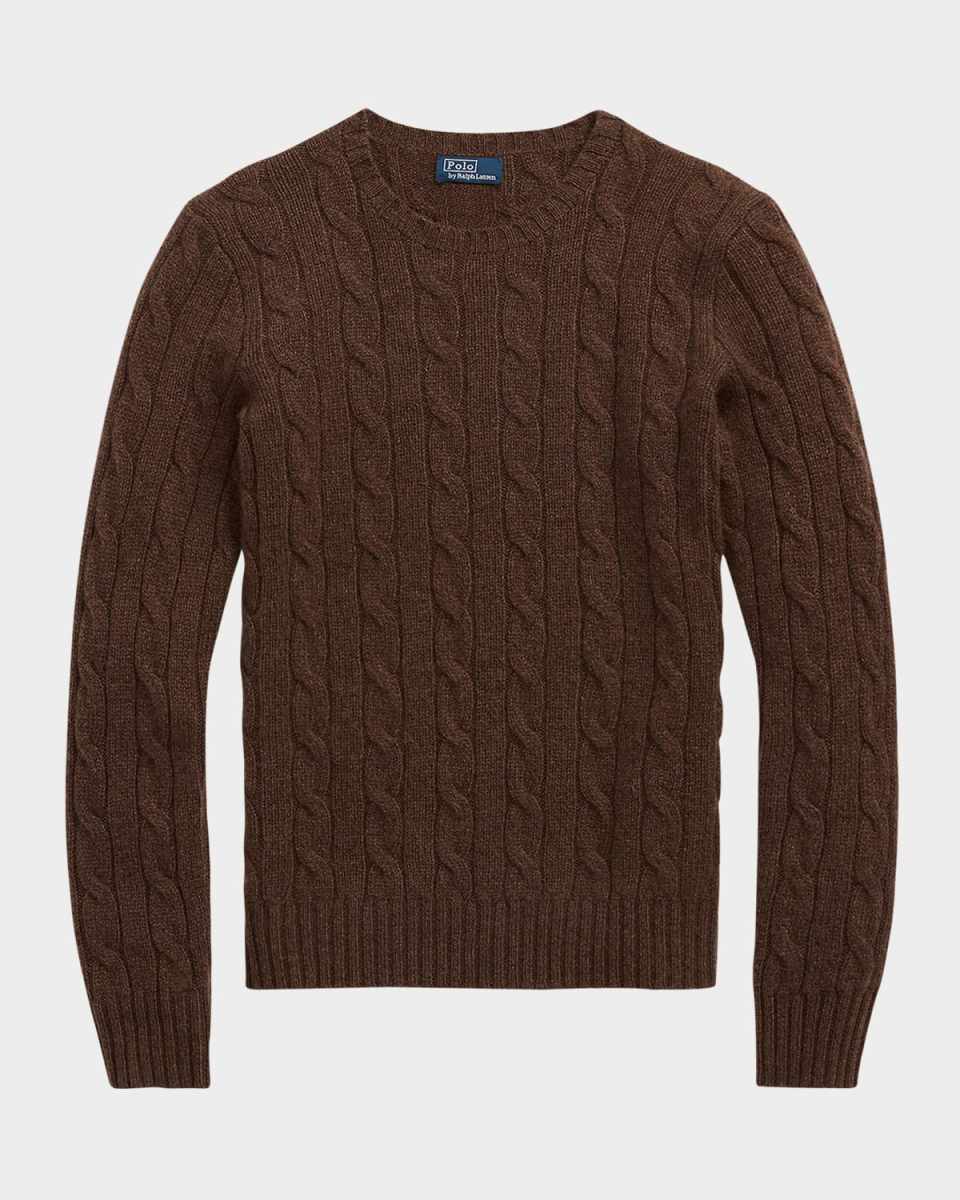 Cable-Knit Cashmere Sweater